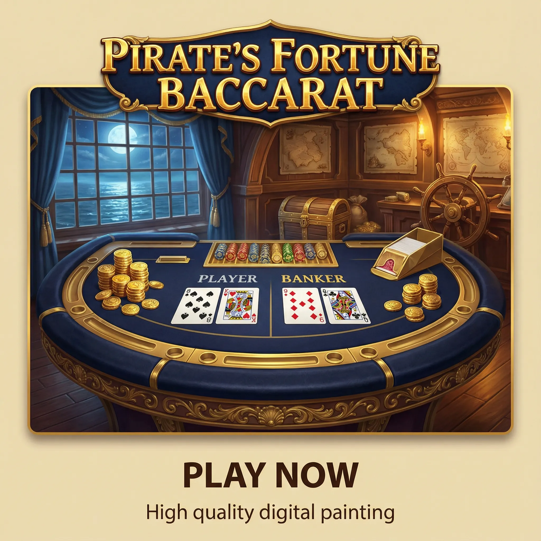 Bacará - Jogo de Cartas Elegante no Cassino 119bet